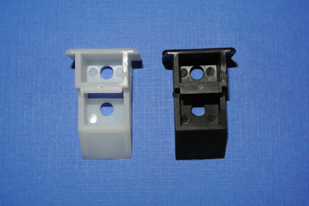 Sash Guide 60602 White or Black 7/8"x 11/16" x 1 3/8" Window Repair